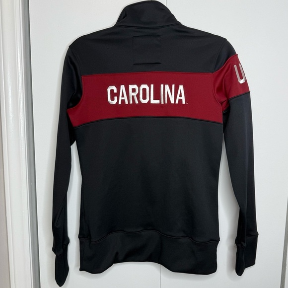 Carolina Gamecocks USC Under Armour Embroidered Lightweight Fleece Jacket Medium - Picture 6 of 9